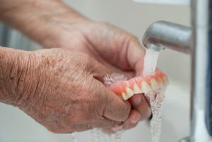 Dentures You Can Wear All the Time clean