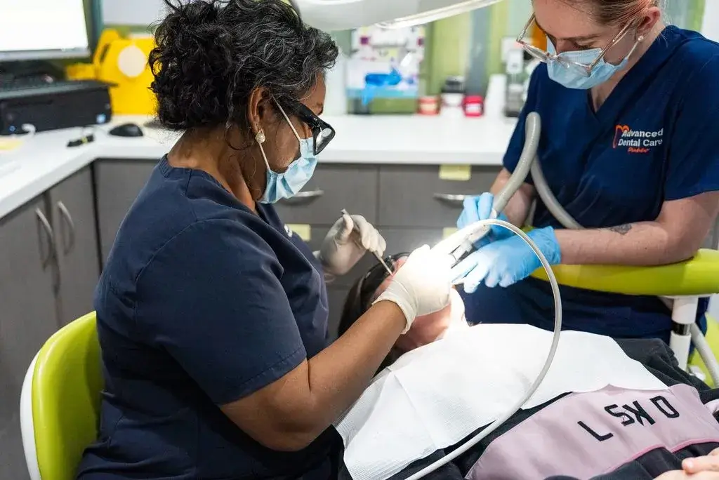 Smiling dental patient at ADC Dubbo Dentist